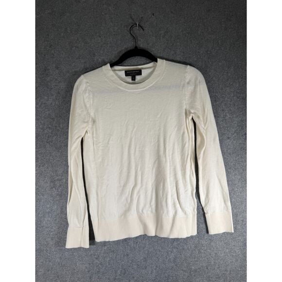 Banana Republic Sweater Women XS Forever Sweater Crewneck Lightweight Preppy - Picture 1 of 8